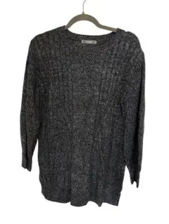 GIVORS ケーブルニット セーター 長袖 レディース Lサイズ