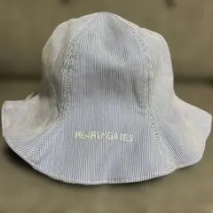 新品タグ付き PEARLY GATES ニット帽 ホワイト フラワーモチーフ