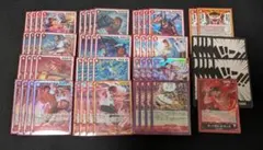 【匿名配送＆ガチ構築】ワンピースカード 赤エース 構築済みデッキのサムネイル
