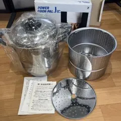 7-11 未使用　ヨシカワ クックパル　20cm 両手鍋　パスタ鍋　日本製のサムネイル