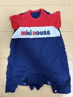 Miki House ロンパース サイズ70 赤・紺