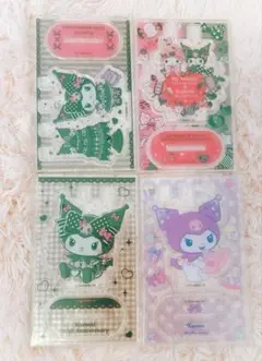 マイメロディ&クロミ♡アクリルアクセサリースタンド♡4点セット♡サンリオ