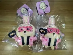 【匿名配送】ちいかわ オタ活 うさぎマスコット（うちわ） 2個セット