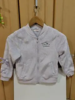 に*な様 薄紫　フリース　ジャケット　120センチ