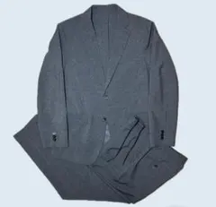 GU ウォッシャブルテーラードジャケット・テーパートラウザー セットアップ