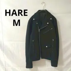 ハレ▶ライダースジャケット M 黒 ダブル 通勤 着回し◎のサムネイル