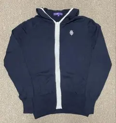 ビームスゴルフ パープルレーベル フルジップ ニットパーカー 女性用 M