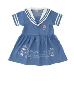 アンパンマン　ダンガリーセーラーワンピース120