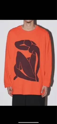 Naomi Yarn Delight BLUE NUDE ロンTシャツ　新品