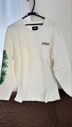 Stussy ホワイト 長袖シャツ L