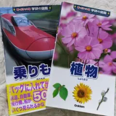 学研の図鑑　ポケット版　植物　乗物　子ども　まとめ売り