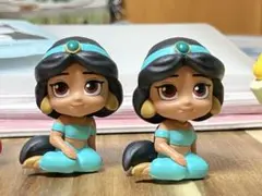 ディズニープリンセス ガチャガチャ ジャスミン×2