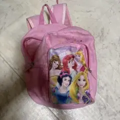 プリンセスキャラクター リュック ピンク