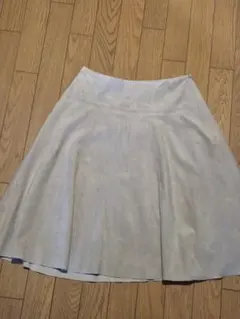 NATURAL BEAUTY BASIC フレアスカート L ライトベージュ