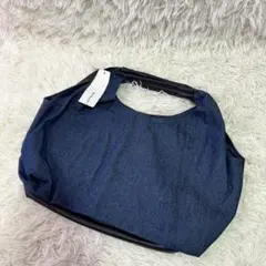 LEPSIM デニム×フェイクレザー トートバッグのサムネイル