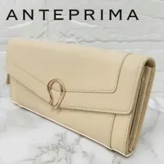 ANTEPRIMA アンテプリマ 長財布 レザー ゴールド金具 未使用級のサムネイル