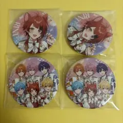 すとぷり AGF 莉犬くん 全員 缶バッジ 等身 4点セット