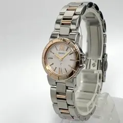 【充電池の交換が必要】 SEIKO 腕時計 LUKIA ゴールド ソーラー式