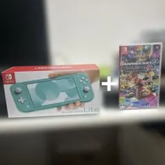 Nintendo Switch Lite ターコイズ +マリオカート8 セット