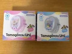 新品・未開封】たまごっちユニ プリズムホワイト オーロラピンク 2個