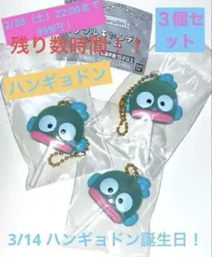 サンリオキャラクターズ　カラフルキャンディチャーム【ハンギョドン】３個セット