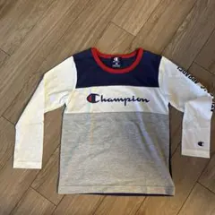 Champion 長袖カットソー 120 ネイビー グレー ホワイト