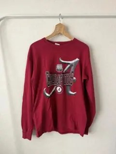 GILDAN 赤色 チャンピオンロゴ Tシャツ M