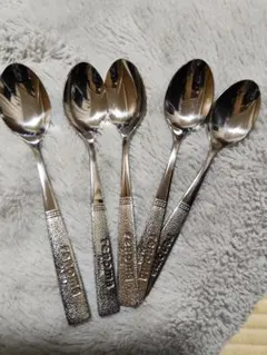 レノマ　ステンレススチール スプーン 5本セット　未使用