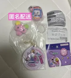 たまごっち アクリルスライドミラー カプセルフロッキーズ シャカシャカチャーム