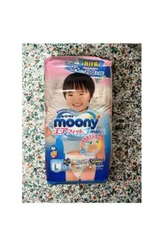 moony Lサイズ 紙おむつ 44枚入り