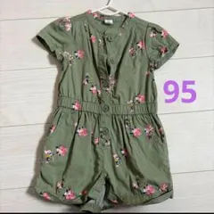 Gap 花柄ロンパース 95cm 2歳のサムネイル