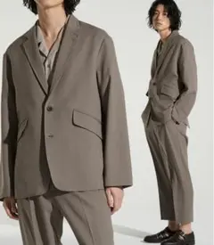 【WYM LIDNM】RELAX DRAPE SET-UP/セットアップ