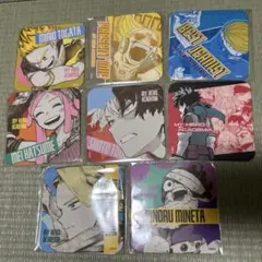 ヒロアカ　原画展　アートコースター　8枚セット