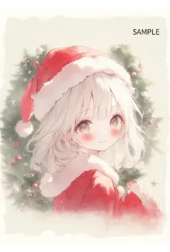 3054あの日のクリスマスステッカー