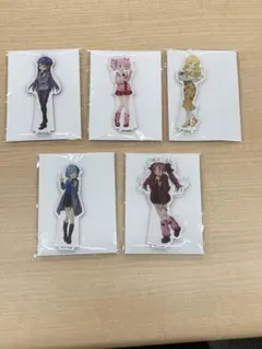 魔法少女まどか☆マギカ 名古屋 推し旅 アクリルスタンド 特典 5種　まどマギ