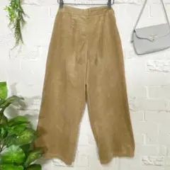 ジーユー GU【S～M相当】コーデュロイパンツ　ボトムス　ズボン　無地　シンプル