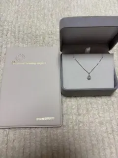 中央宝石研究所　ダイヤモンドネックレス　14K ジュエリーツツミのサムネイル