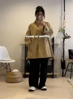 flugge スタンドカラージャケット　トレンチ