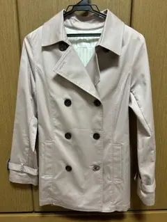 GLACIER 薄いピンク トレンチコート