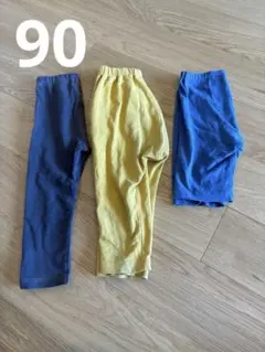 90 ユニクロ GU ボトムス　3点セット