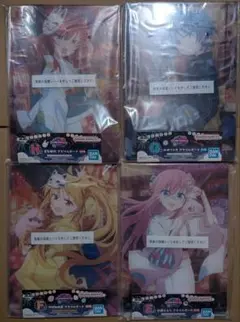 一番くじ　ぼっちざろっく　e賞 f賞 g賞 h賞 アクリルボード 4枚セット