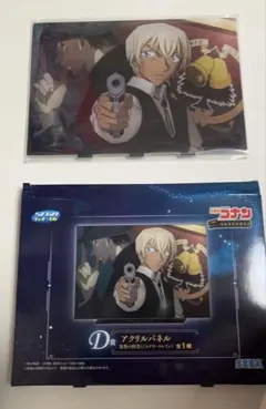 名探偵コナン セガラッキーくじ アクリルパネル 2点セット