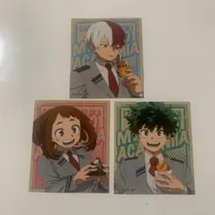 僕のヒーローアカデミア　セブンイレブン限定　ステッカー3枚セット
