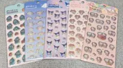 サンリオ　ぷくっとシール　5枚セット　まとめ売り