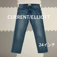カレント エリオットCURRENT/ELLIOTダメージデニム 24 アメリカのサムネイル
