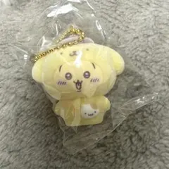 【レア】ちいかわ×サンリオ うさぎ ポムポムプリン フロッキーマスコット 未開封