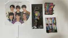 Aぇ! group ミニうちわ ステッカー キーホルダー