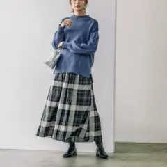 GLOBAL WORK メルティスタンドスリットプルオーバー　Sサイズ