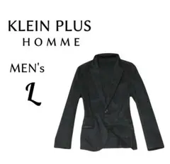 メンズL◇KLEIN PLUS◇テーラードジャケット 黒