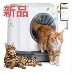 ⭐️新品⭐️ HHOLOVE 猫自動トイレ 全自動猫トイレ センサー脱臭のサムネイル